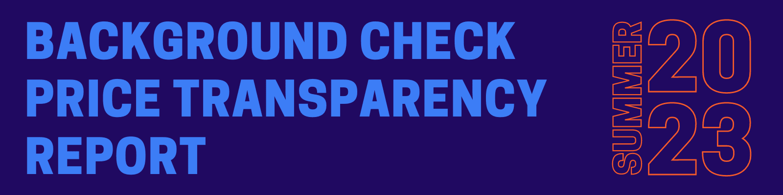 Background check price transparency report banner
