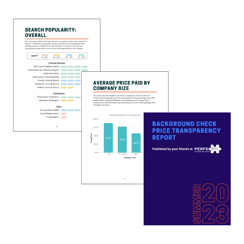 Background Check Price Transparency Report 2023 Preview Thumbnail